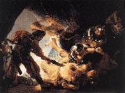 REMBRANDT Harmenszoon van Rijn The Blinding of Samson oil painting reproduction